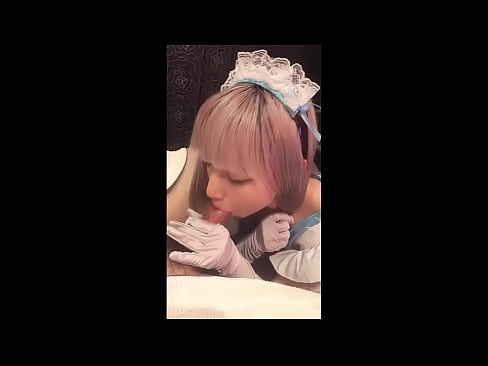 ❤️ Japanese Idol [mayuka], French maid costume, part 1, blowjob and jerk off with lotion ️  pa ife% ny.my-hentai-gallery.ru% ❌❤